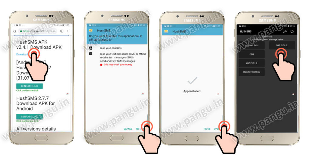 bypass FRP Samsung Galaxy Note 8